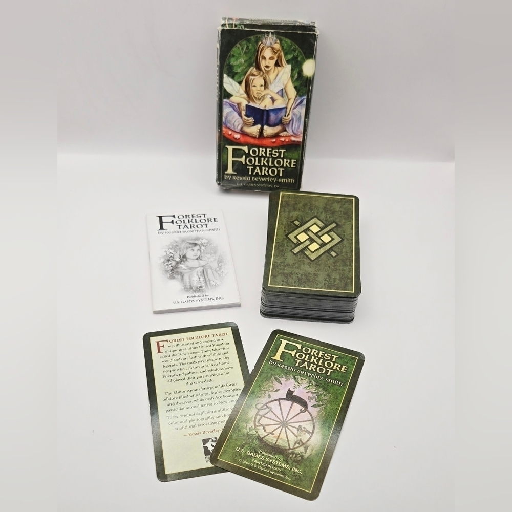 Forest Folklore Tarot Deck by Kessia Beverley-Smith | OOP Collectible - Picture 9 of 13